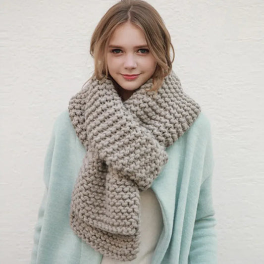 Trendy Thick Wool Scarf