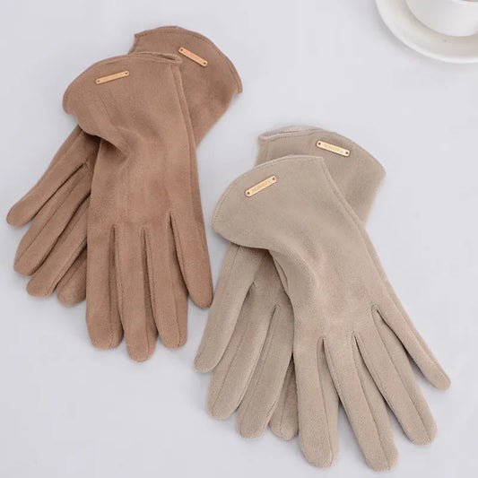 Touch-Screen Thin Cashmere Gloves