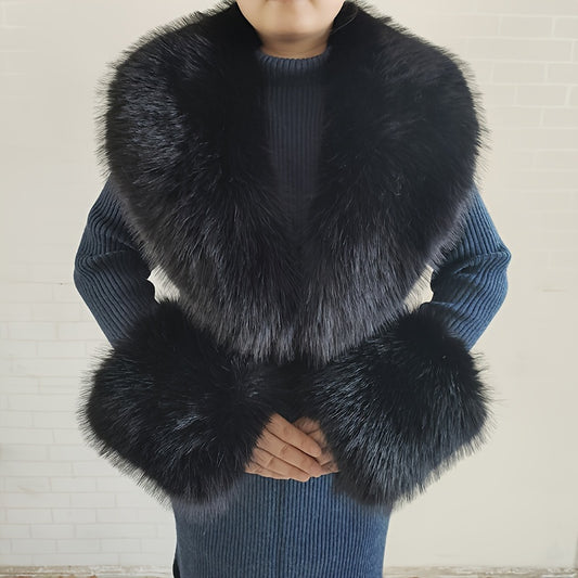 3-Piece Faux Fur Elegance