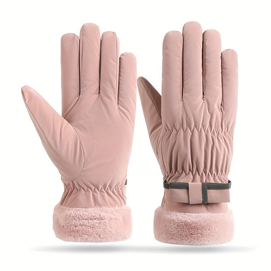 Waterproof Plush Thick Sports Gloves