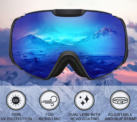 Anti-Fog Ski Goggles