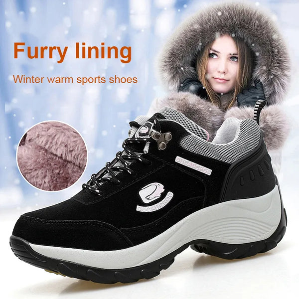Warm-lined Non Slip Winter Shoes