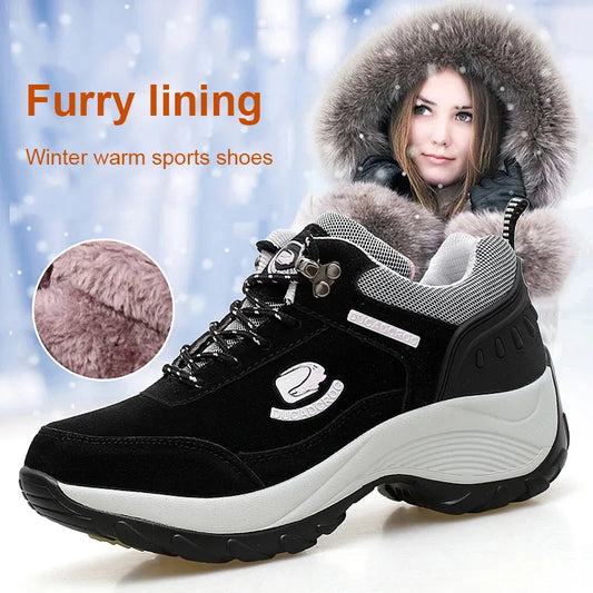 Warm-lined Non Slip Winter Shoes