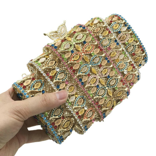 Diamond Minaudiere Purse