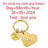 Personalized Calendar Keychain