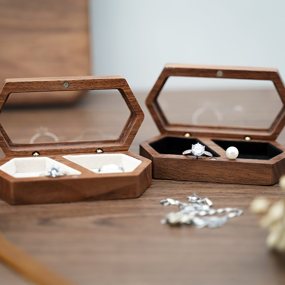 Rustic Customizable Ring Box