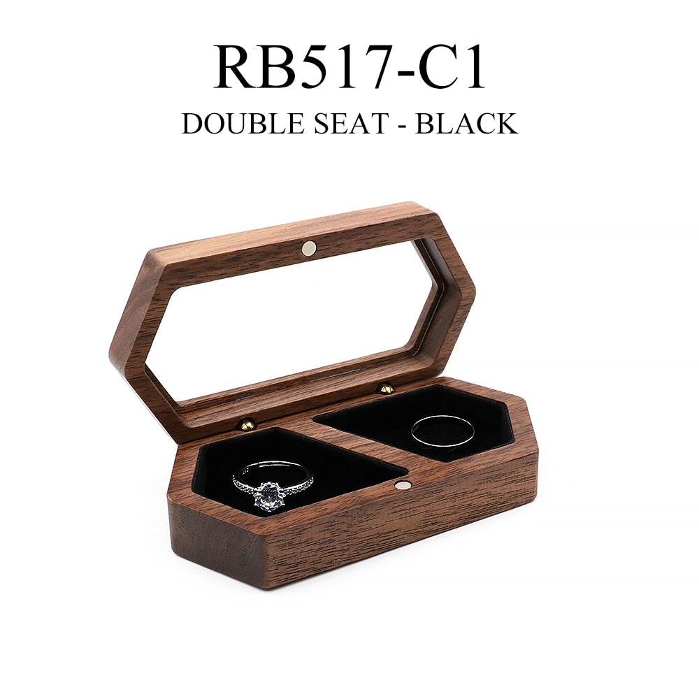 Rustic Customizable Ring Box