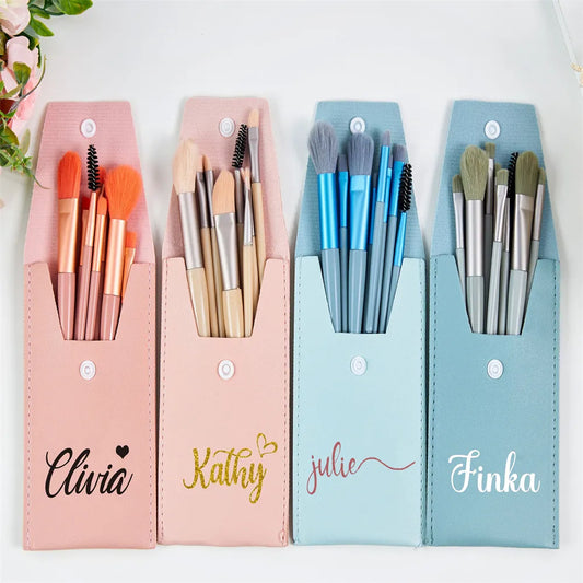 8 Pcs Personalized Mini Travel Makeup Set