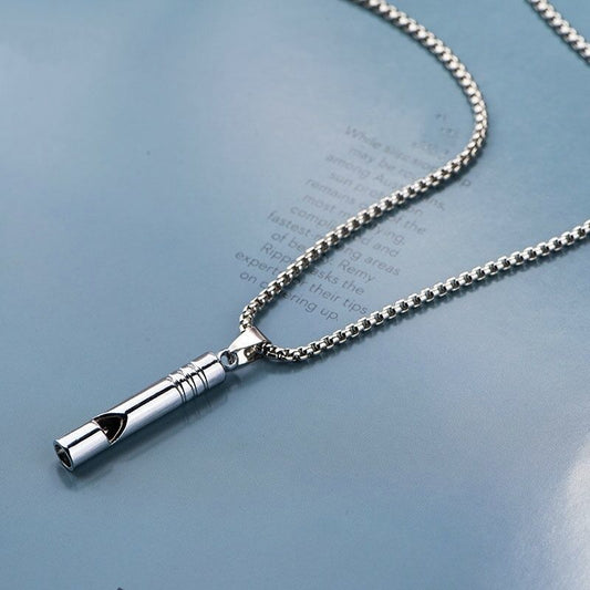 Whistle Pendant Necklace