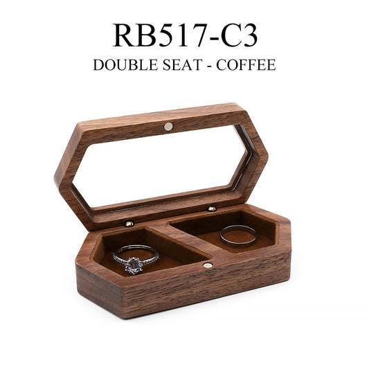 Rustic Customizable Ring Box