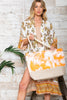 Spacious Tie-Dye Tote Bag