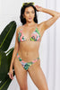 Paradise Floral Bikini Set with Sarong