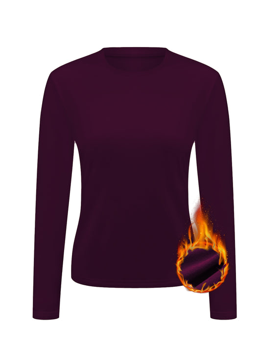 Thermal Long Sleeve Crew Neck Shirt