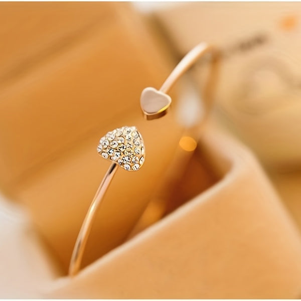 Double Heart Bracelet