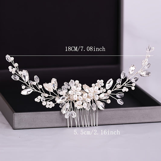 Floral Bridal Comb