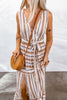 Stylish Striped Maxi Dress