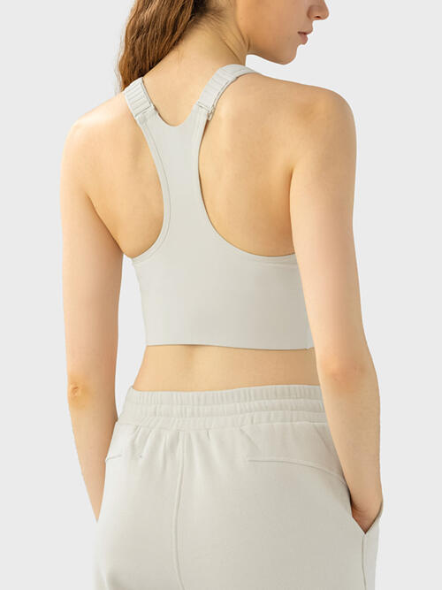 Wide Strap Athletic Bra