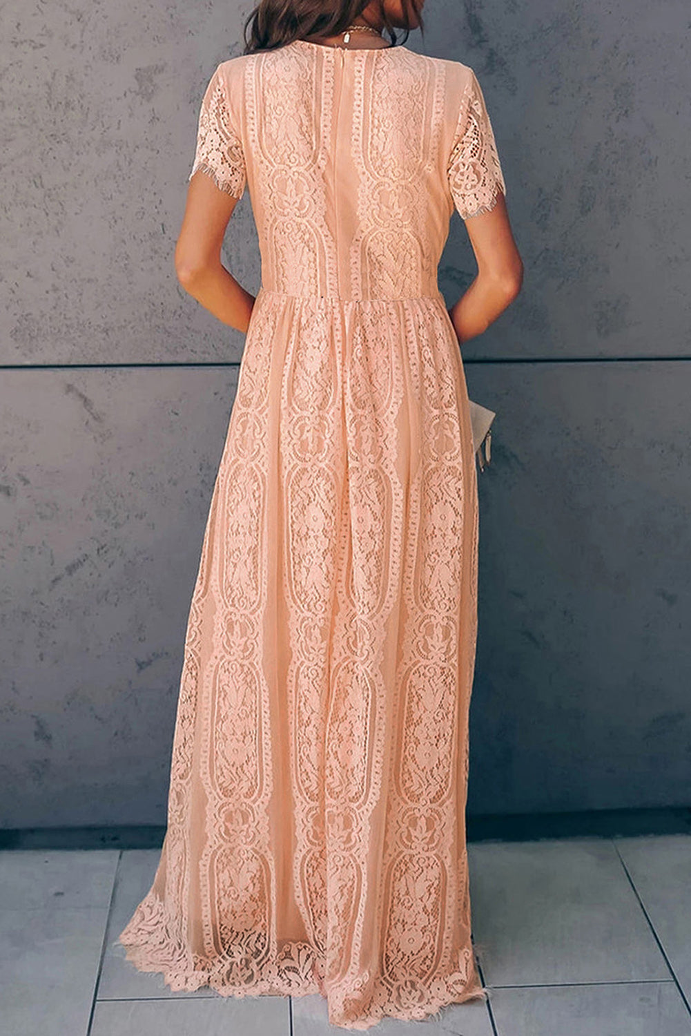 Timeless Lace Maxi Dress