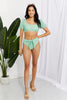 Sassy Puff Sleeve Bikini Set