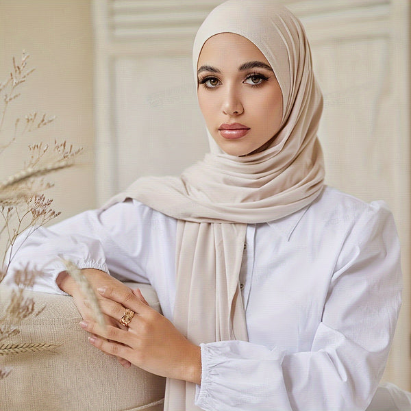 Premium Plain Maxi Scarf