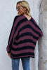 Fashionable Striped Cardigan
