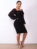 Classy Long Sleeve Bodycon Dress