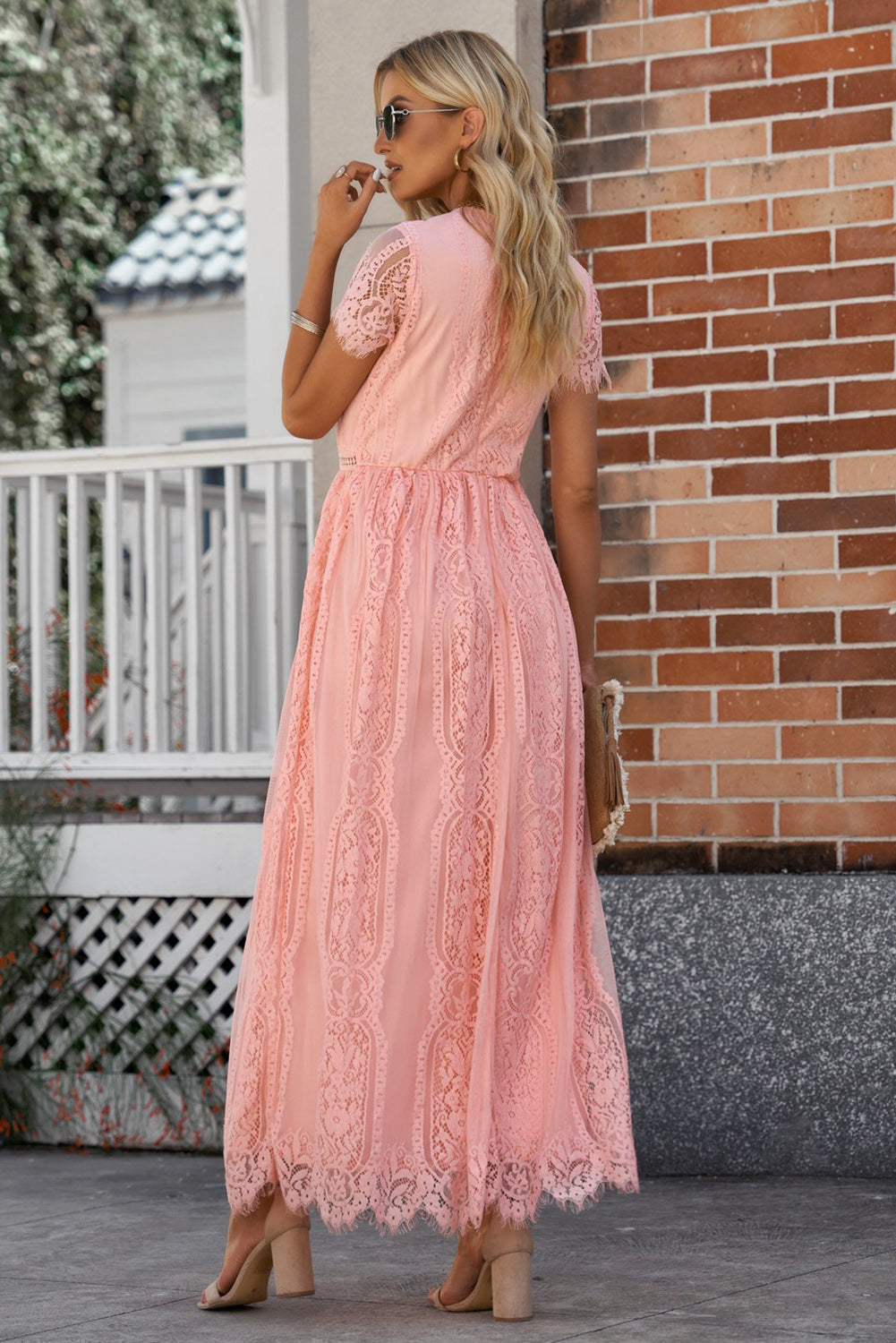 Timeless Lace Maxi Dress