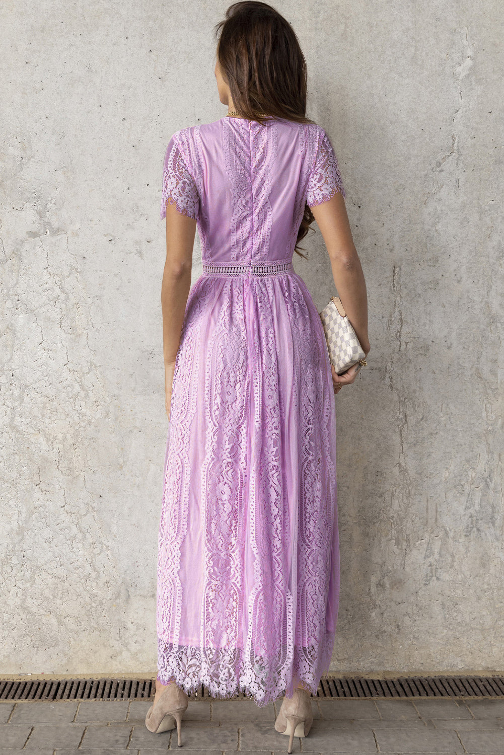 Timeless Lace Maxi Dress