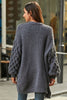 Relaxed Open Front Duster Cardigan