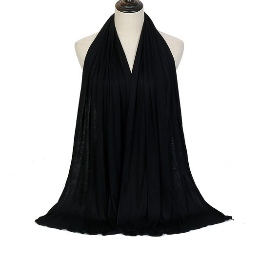 Premium Plain Maxi Scarf