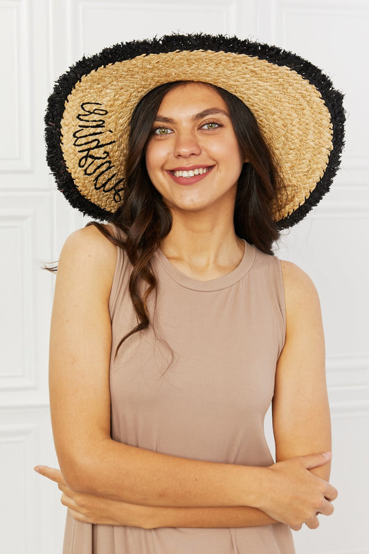 Sun-Kissed Straw Hat