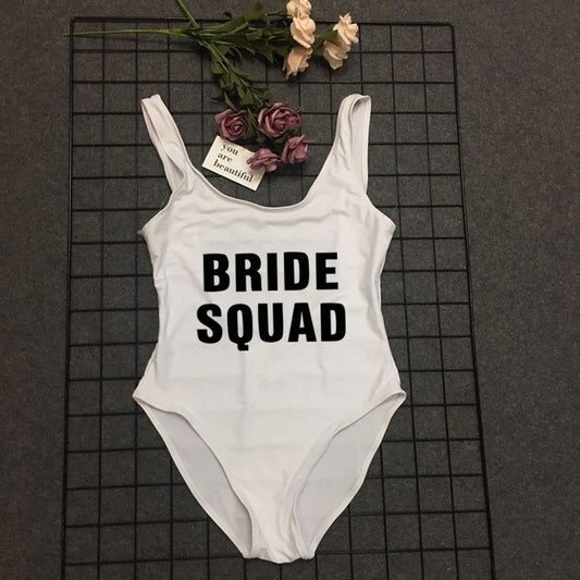 Premium Bride Squad Swimsuit