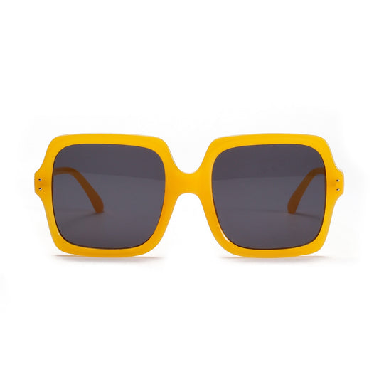 Trendy Vintage Square Frame Sunglasses