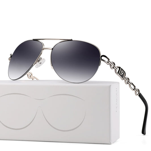 Trendy Retro Pink Sunglasses