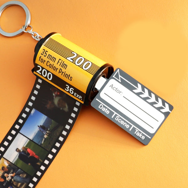 Customized Photo Film Photo Keychain