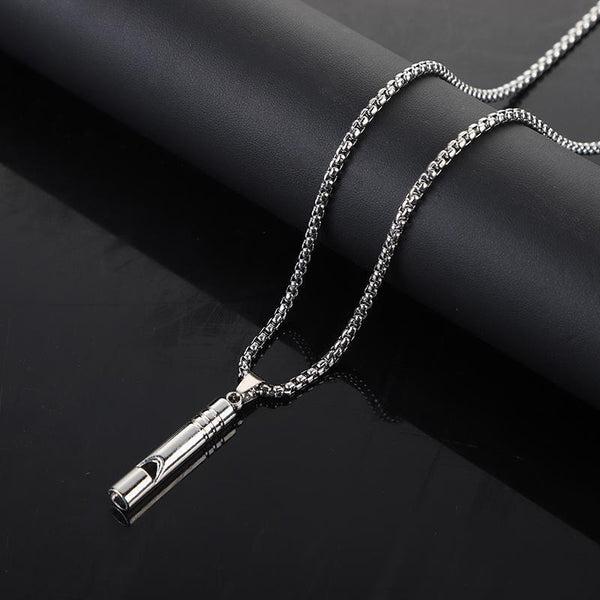 Whistle Pendant Necklace