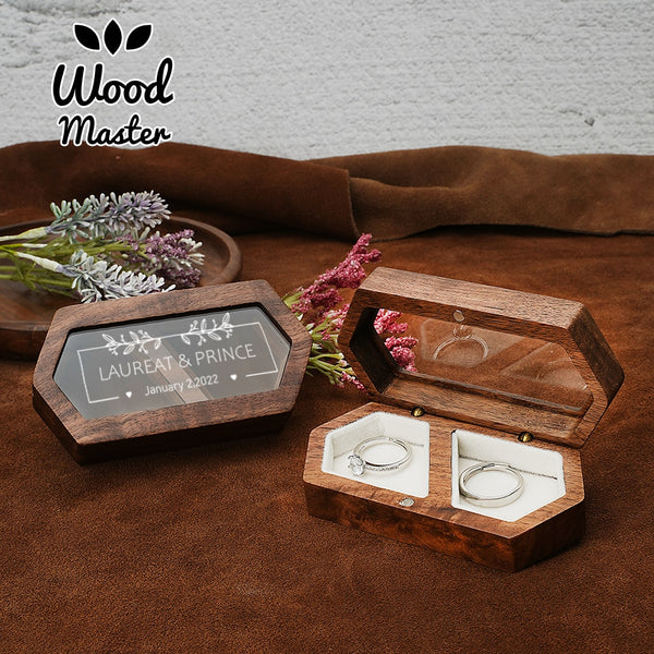 Rustic Customizable Ring Box