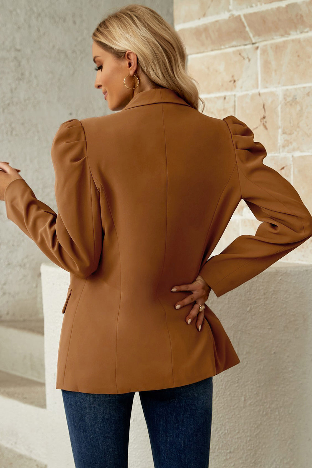 Timeless Puff Sleeve Blazer