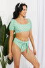 Sassy Puff Sleeve Bikini Set