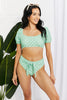 Sassy Puff Sleeve Bikini Set