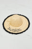 Sun-Kissed Straw Hat
