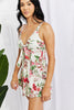 Blossom Plunge Swim Dress