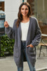 Relaxed Open Front Duster Cardigan