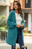 On-Trend Fuzzy Cardigan with Pockets
