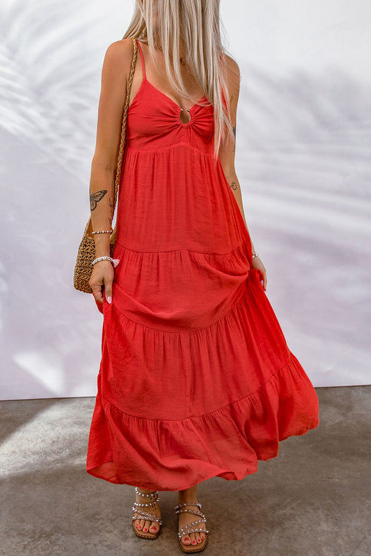 Chic Sleeveless Maxi Dress