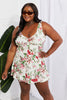 Blossom Plunge Swim Dress