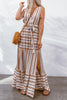 Stylish Striped Maxi Dress