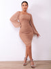 Classy Long Sleeve Bodycon Dress