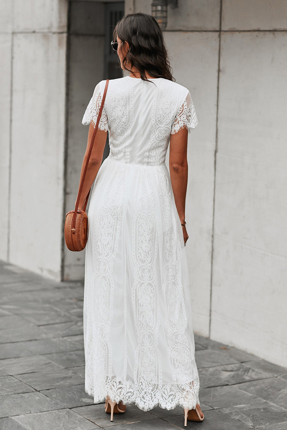 Timeless Lace Maxi Dress