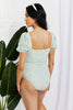 Modest One-Piece Swimsuit in Sage